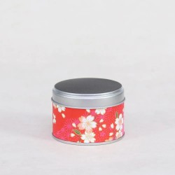 Boîte à thé Washi mini - Prune